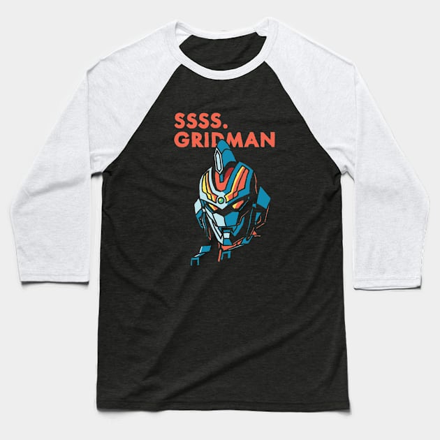 SSSS. Gridman Baseball T-Shirt by Yuhara